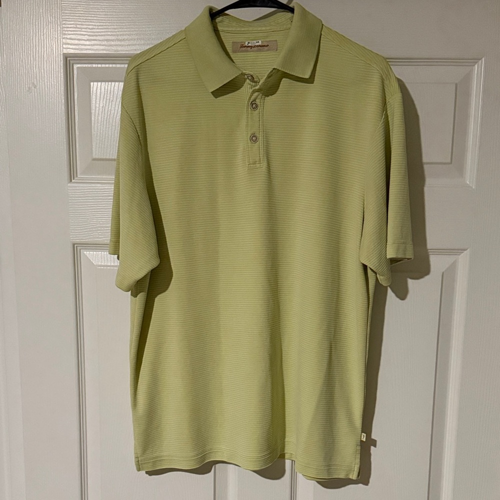 Tommy Bahama Light Green Polo Shirt
